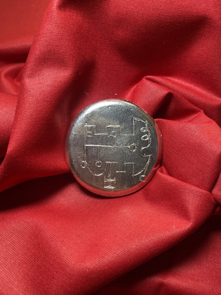 Pentakl z cyny